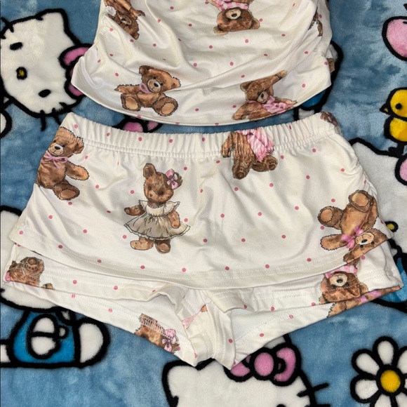 Teddy bear pajamas - Picture 3 of 6